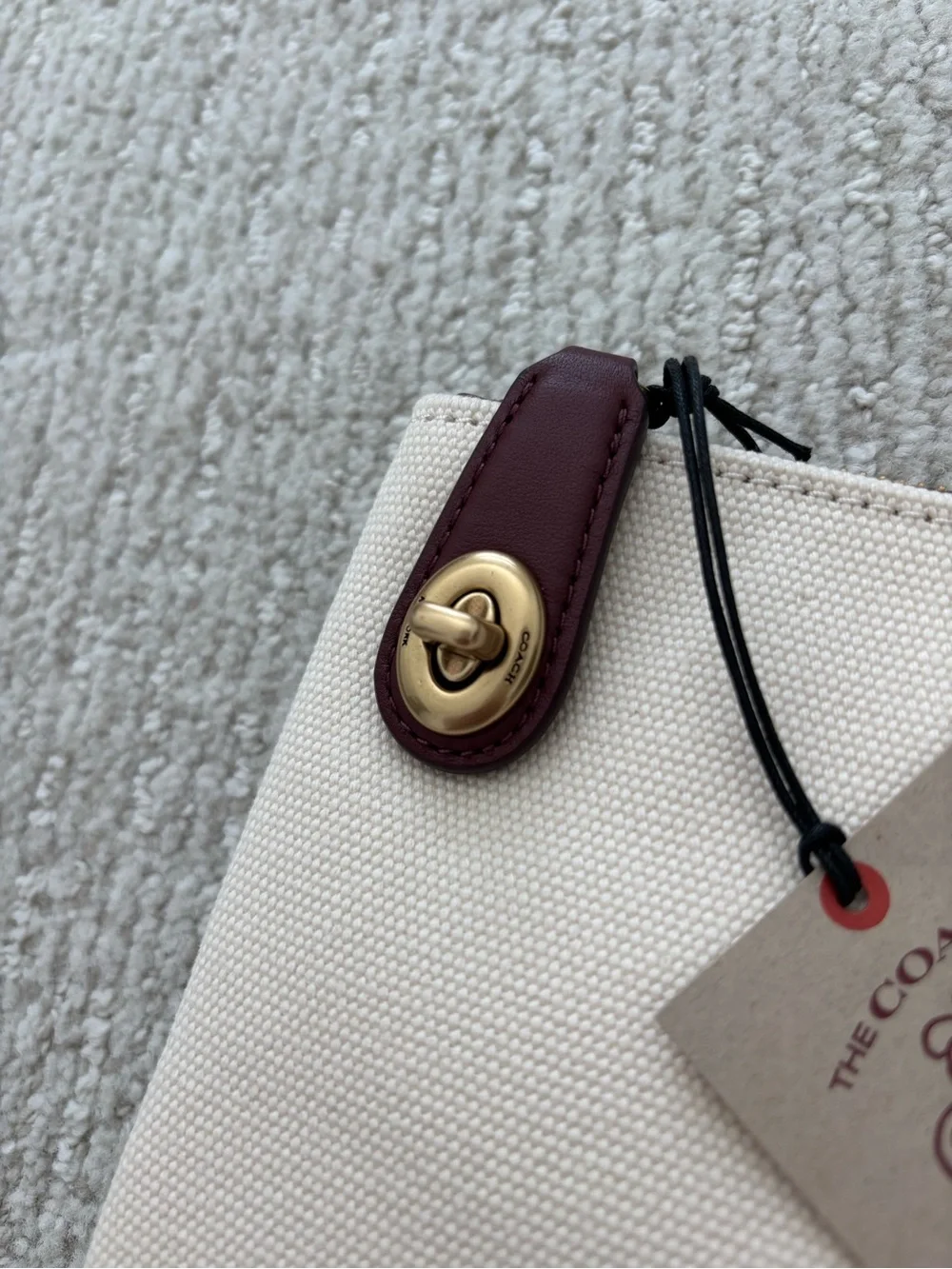 Coach Coffee Shop Pouch